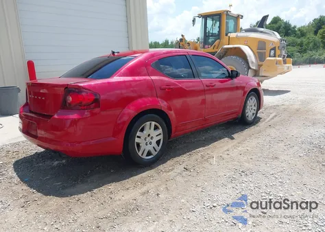 2014 Dodge Avenger Se из США, поврежденный, VIN 1C3CDZAB1EN221417
